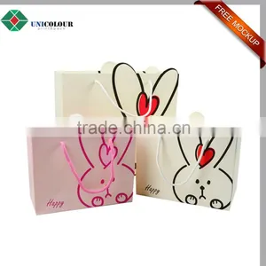 Custom Cute Logo Foil Lined Paper Bags for Children thumbnail-4