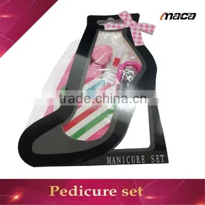 FS1094 Fashion Disposable Manicure Pedicure Kit With 5 Pcs thumbnail-1