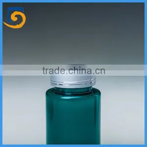 150cc PET Pill Bottles, Green Plastic Bottles for Tablets thumbnail-3