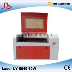 Laser Cut Machine LY CO2 6040 Laser Engraving Machine 60W Tube thumbnail-1