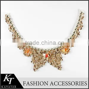 Rhinestone Beaded Collar for Women Dress thumbnail-1