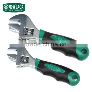 LAOA 6InchMini Wrench Monkey Wrench Household With Scale Adjustable Spanner Hardware Tools thumbnail-2