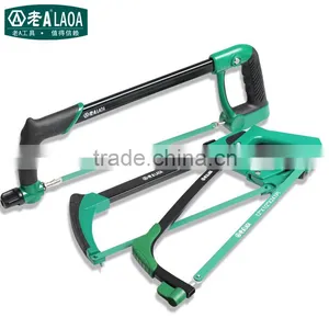 LAOA 12 Inch Light Weight Plastic Frame Alluminum Alloy Steel Hand Saw Use for Wood Steel Iron thumbnail-4