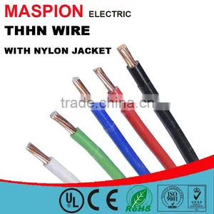 Best Selling Products Exporting Cu Core Thhn Wire /single Core Wire With PVC and NYLON Insulation 14 AWG thumbnail-1