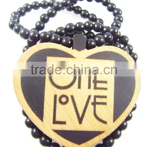 2015 Custom Wooden Hip Hop Necklace thumbnail-1