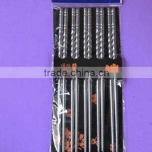 C127 Fashion Top Grade Wholesale Stainless Steel Chopsticks thumbnail-2