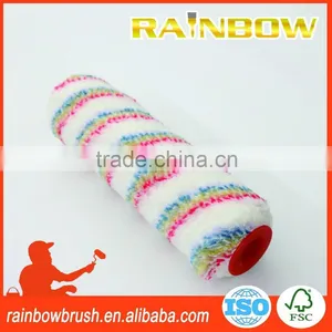 Rainbow Acrylic Stick System Paint Roller Brush thumbnail-1