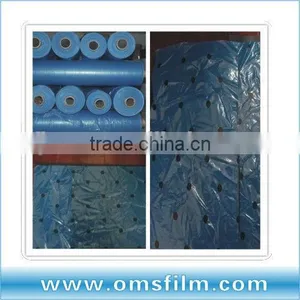 Clear Blue Plastic Sheet Rolls, Blue PE Film thumbnail-2