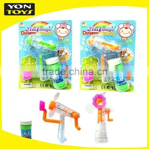 2 IN 1 HAND FAN BUBBLE TOY thumbnail-1