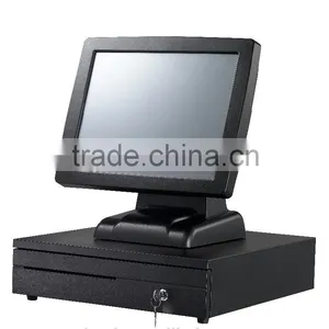 12.1 Inch Supermarket Cashier System/pos Terminal With Cash Box & Keyboard &58mm Thermal Printer thumbnail-3