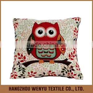 PLUS 2016 New Design 18x18 Inch Cotton Linen Pillowcase Cover Home Decorative Sofa Cushion Cover thumbnail-1