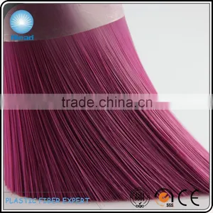 0.23mm Dark Pink Brilliant PET Brush Fiber thumbnail-3