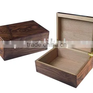 Walnut Burl Cigar Humidor thumbnail-1