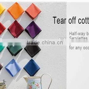 Cotton Cocktail Napkin - 4.5 x 4.5 in - 50 Units per Roll thumbnail-6