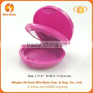 High Quality Round Shimmer Free Sample Pink Blush Case thumbnail-2