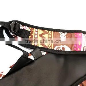 Fashion National Characteristic PU Leather Outdoor Camping Backpack Bag thumbnail-2