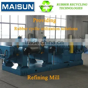 Refiner Reclaim Rubber Making Machine Providing Reclaimed Rubber Production Line thumbnail-1