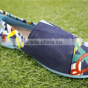 The Letter Printing Leisure Canvas Stock Shoes thumbnail-2
