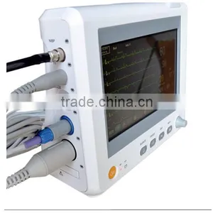CE Approved 7 Inch TFT Display Portable Multi-parameter Patient Monitor With 6 Standard thumbnail-2