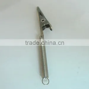 Custom 65 mm Silver Color Metal Alligator Clip for Wholesale From China thumbnail-1
