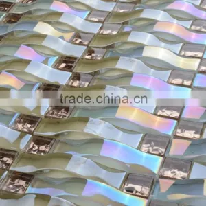 GT004 300X300mm Foshan Factory New Design Hot Style Curved Border Tile thumbnail-4