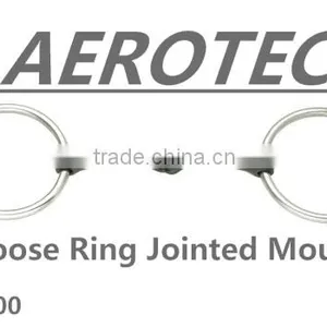 Horse Equipment Loose Ring Jointed Mouth Horse Bits thumbnail-1
