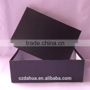Shenzhen Dahua Custom Custom Storage Shoe Box Cardboard Packaging Box With Lid Folded Shipping Box thumbnail-1