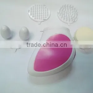 Electric Vibration Facial Massager for the Face Cleaning With Four Removable Head thumbnail-1