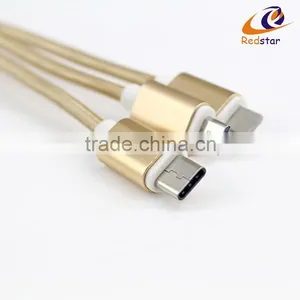 3.2A Fast Charging 3 in 1 Multiple Braided USB Cable thumbnail-3