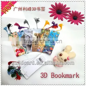 Lenticular Plastic 3d Bookmark DIY Design thumbnail-1