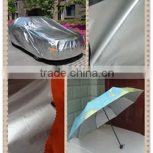 190T Taffeta Silver Coated Fabric for Car Covers, Umbrella thumbnail-1