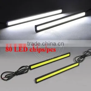 2pcs White High Power 12W Hiway Driving Light/ COB Day Running Light LED thumbnail-1