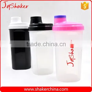700ML Wholesale Custom Plastic Protein Shaker Bottle BPA Free thumbnail-4