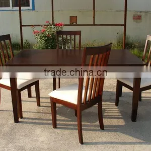 Hot Sell in Made in China Cheap High Qunlity Folding Solid Wood Dining Room Furniture Table and Chair thumbnail-3
