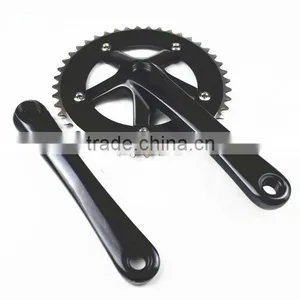 Colorful Fixed Gear Bike Bicycle Chainwheel Chain Wheel 42t Alloy Crankset China Chainwhel Factory thumbnail-2