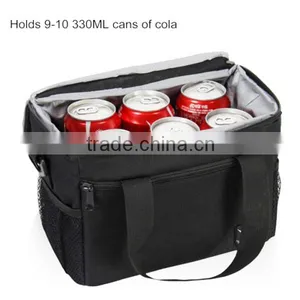 Wholesale PEVA Foam Lining 10-Cans Lightweight Lunch Cooler Bag thumbnail-2