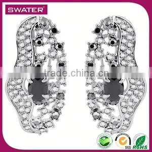 China Jewelry Wholesale Light Weight Diamond Necklace Set thumbnail-5