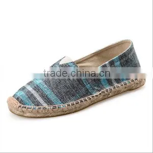 Vintage Unisex Casual Shoes , Cottpn Hemp Material Rubber Sole Shoes thumbnail-2