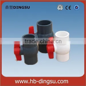 Factory Small Type Thread or Unthread PVC Ball Valve for India thumbnail-2