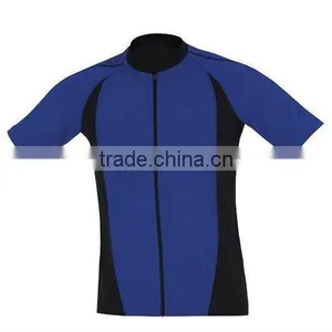 Mens Full Zippered Short Sleeve Cycling Jersey thumbnail-1