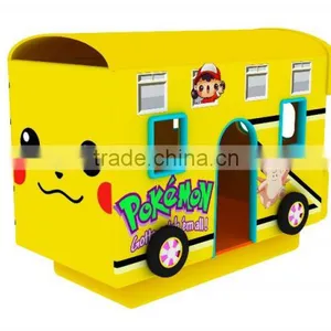 Pikachu Bus Kids Indoor Playground Soft Electric Playground Equipment thumbnail-2