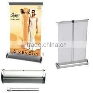 Desktop Banner Stand,Table Banner Display,Mini Roll up Banner thumbnail-1
