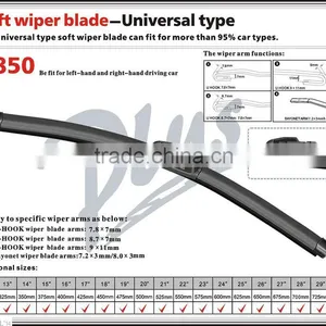 Automatic Car Windshield Wiper Universal Wiper Blade thumbnail-1