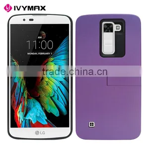 2016 Trending Products 2 in 1 Hybrid Case New Style Phone Cover With Kickstand for LG K7 Tribute 5/M1 thumbnail-2