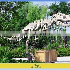 Animated T-rex Dinosaur Skeleton Model thumbnail-3