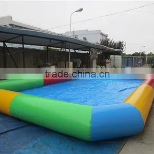 Beautiful Design Inflatable Swimming Pool With Deck for Sale thumbnail-1
