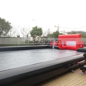 Large Inflatable Portable Soccer Field Football Equipment thumbnail-5