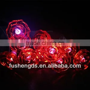 Battery Operated Christmas Rose Light thumbnail-1