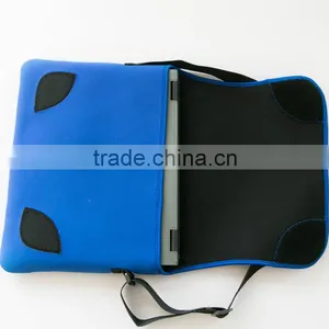 Blue Neoprene Tablet Cover With Hander And Shoulder thumbnail-4