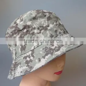 100% Cotton Washed Adults Size High Quality Camo Fabric Bucket Hat,blank Bucket Hat thumbnail-1